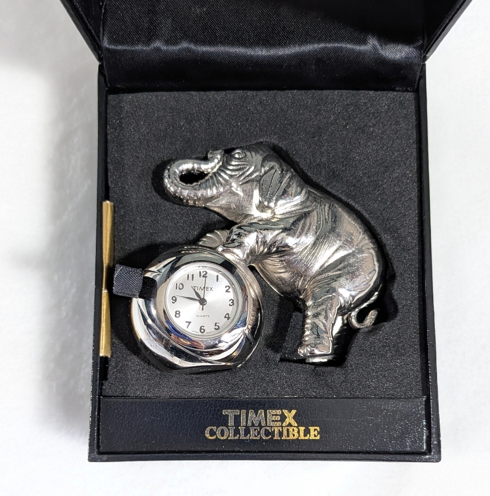 Timex Elephant Mini Clock (Untested)